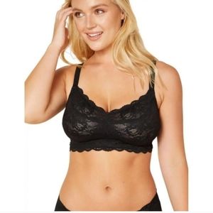 Cosabella Never Say Never Curvy Sweetie Soft Bra NEVER1310 Black Women's XL
